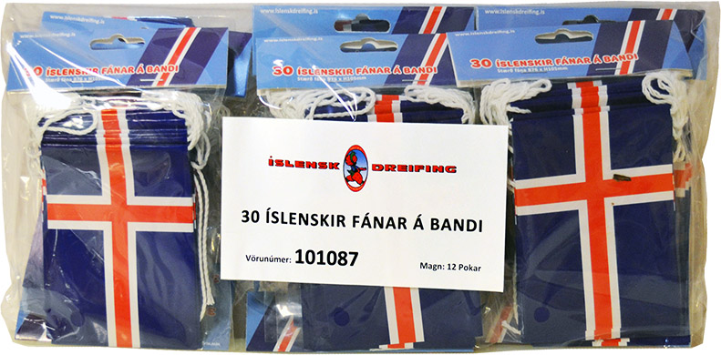 Íslenski fáninn vörunr. 101087