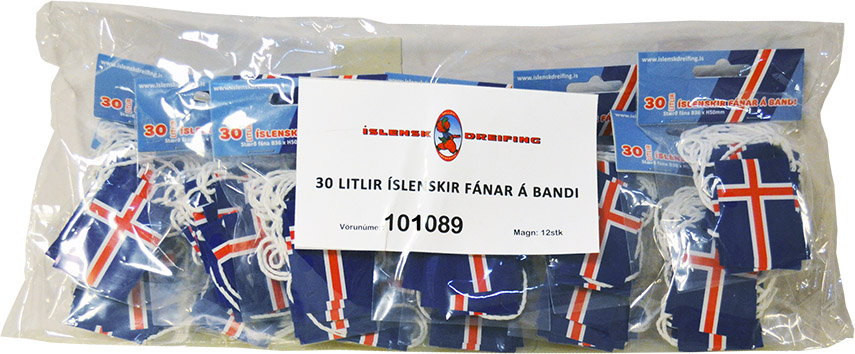 Íslenski fáninn vörunr. 101089