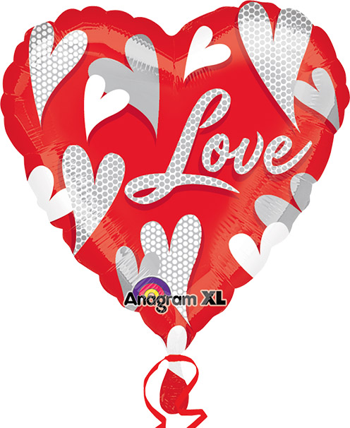 Hjartablöðrur vörunr. 20763-02